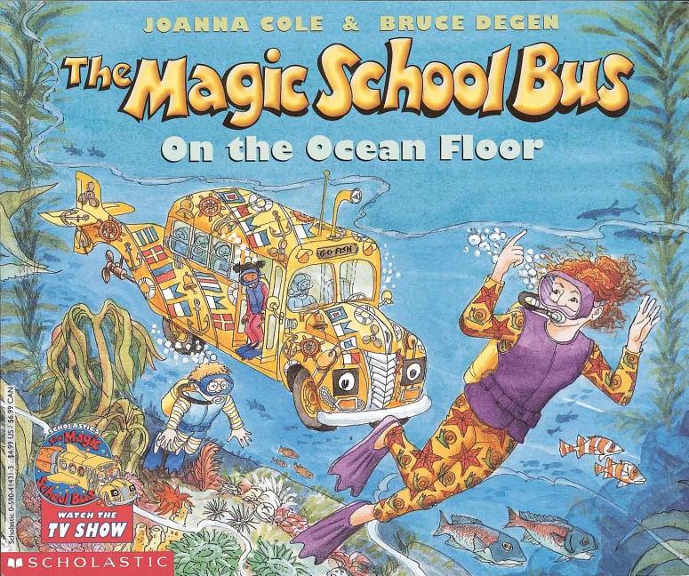 The Magic School Bus on the Ocean Floor [With Paperback Book]